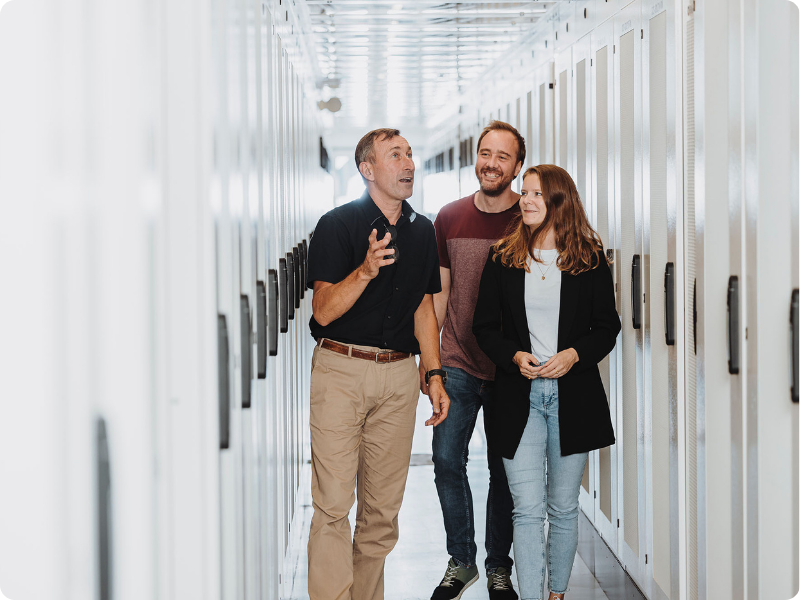 Besichtigung Rechenzentrum Stollen Luzern