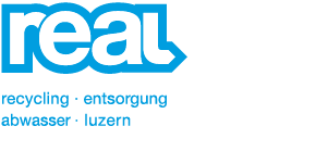 Logo REAL Recycling Entsorgung Abwasser Luzern