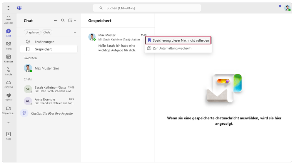 Neue Features in Microsoft Teams