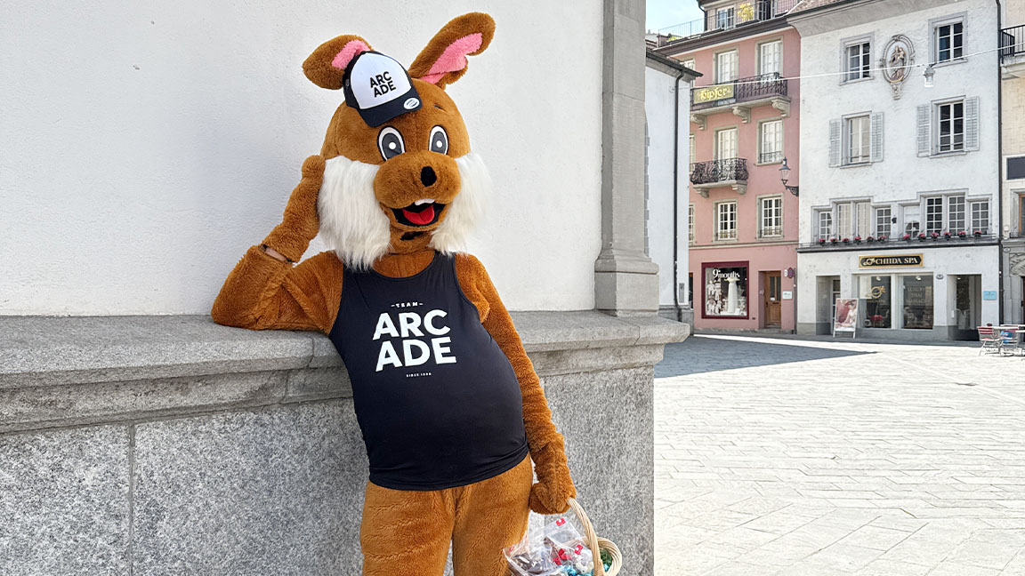 Osteraktion 2025: Süsse IT-Störung bei arcade