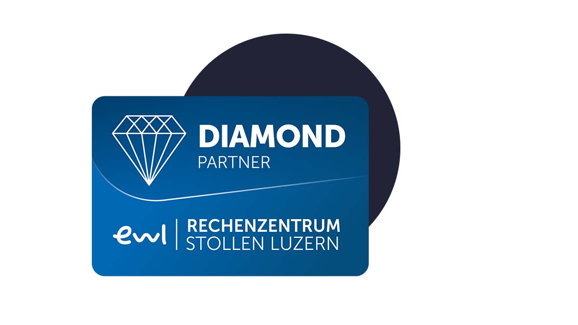arcade ist Diamond Partner vom Rechenzentrum Stollen Luzern