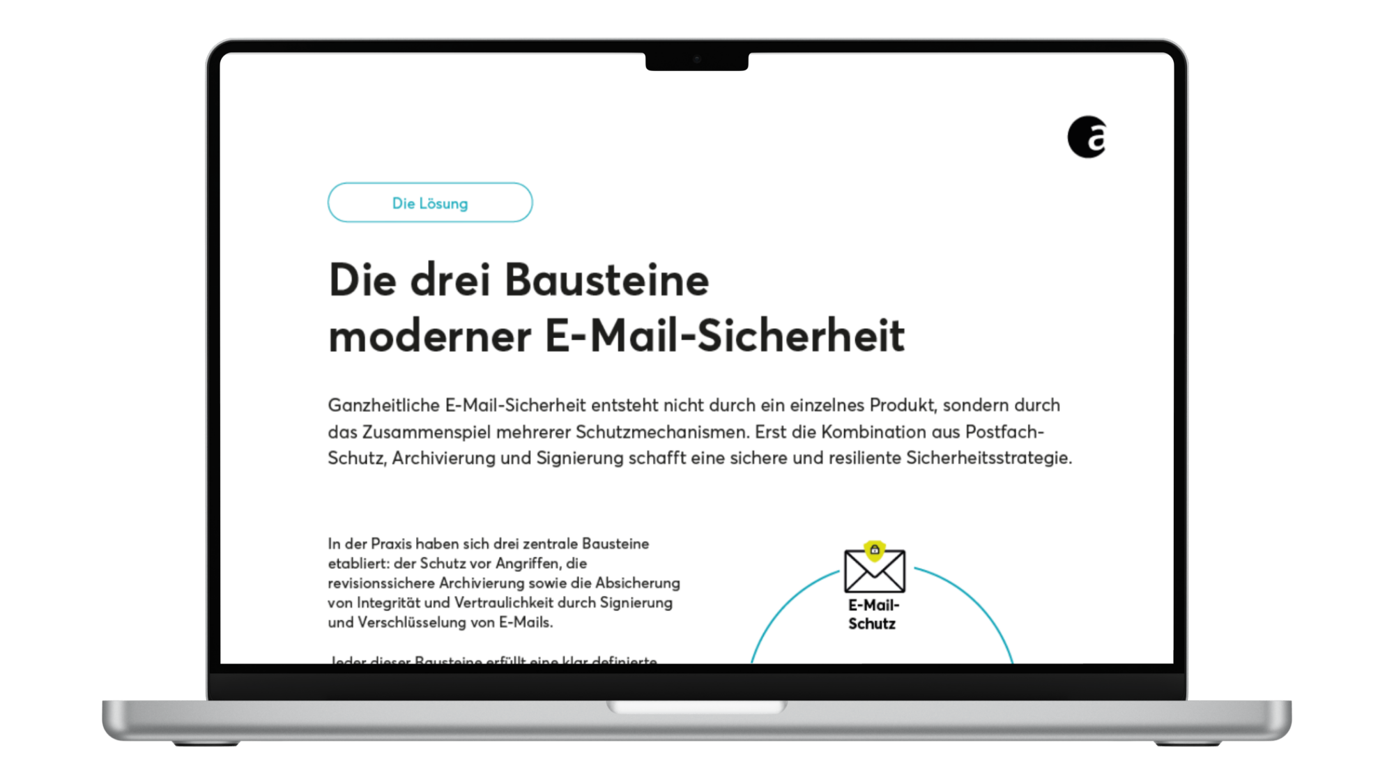 arcade Leitfaden: 3 Bausteine der E-Mail-Sicherheit