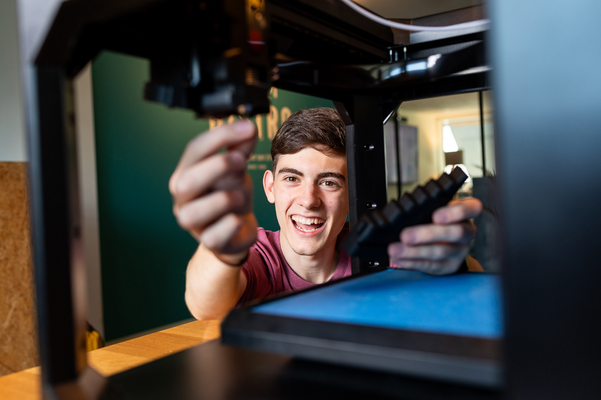 3D Drucker als Benefit einer Lehrstelle bei arcade solutions in Luzern